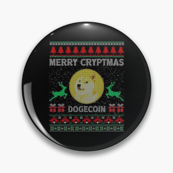 Item preview, Ugly Sweater Dogecoin DOGE Coin Merry Cryptmas Christmas Crypto Token Cryptocurrency Blockchain Wallet designed and sold by AriellaGross.