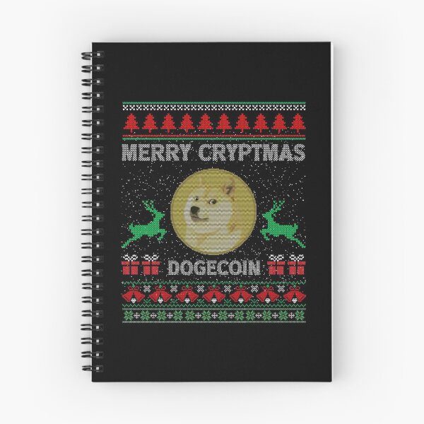 Item preview, Ugly Sweater Dogecoin DOGE Coin Merry Cryptmas Christmas Crypto Token Cryptocurrency Blockchain Wallet designed and sold by AriellaGross.