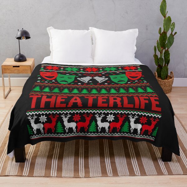 Item preview, Suéter navideño feo de Christmas Theatre Life designed and sold by AnitaJGreenspan.