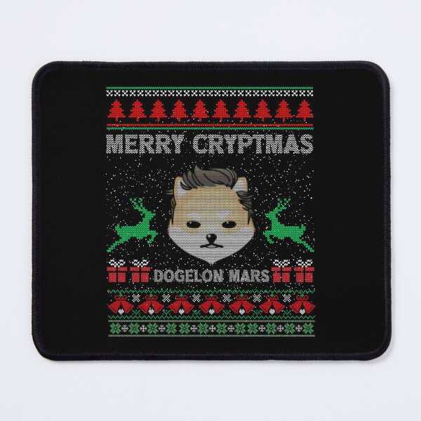 Item preview, Ugly Sweater Dogelon Mars ELON Coin Merry Cryptmas Christmas Crypto Token Cryptocurrency Blockchain Wallet designed and sold by AriellaGross.