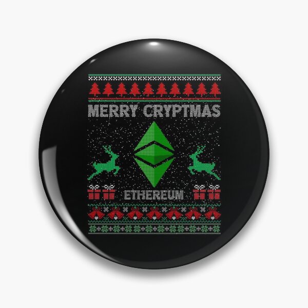 Item preview, Ugly Sweater Ethereum Classic ETH Coin Merry Cryptmas Christmas Crypto Token Cryptocurrency Blockchain Wallet designed and sold by AriellaGross.