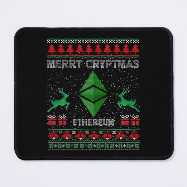 Item preview, Ugly Sweater Ethereum Classic ETH Coin Merry Cryptmas Christmas Crypto Token Cryptocurrency Blockchain Wallet designed and sold by AriellaGross.