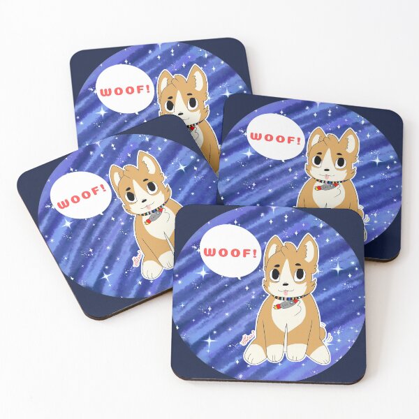 Item preview, Leo the Space Corgi designed and sold by lerenee.