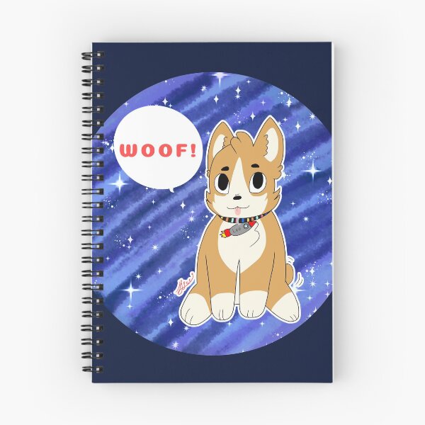 Item preview, Leo the Space Corgi designed and sold by lerenee.