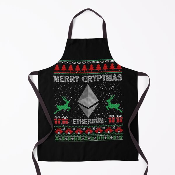 Item preview, Ugly Sweater Ethereum ETH Coin Merry Cryptmas Christmas Crypto Token Cryptocurrency Blockchain Wallet designed and sold by AriellaGross.