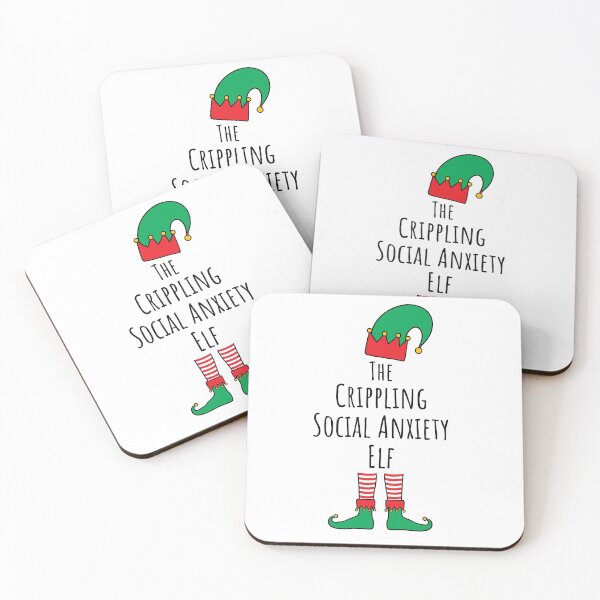 Item preview, Crippling Social Anxiety Elfe designed and sold by blueavocado.