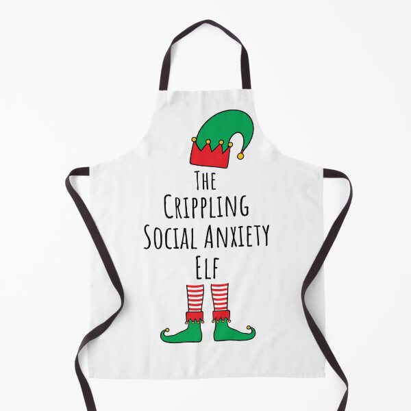 Item preview, Crippling Social Anxiety Elfe designed and sold by blueavocado.