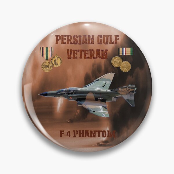 Item preview, F-4 Phantom USAF Gulf War Veteran designed and sold by Mil Merchant.