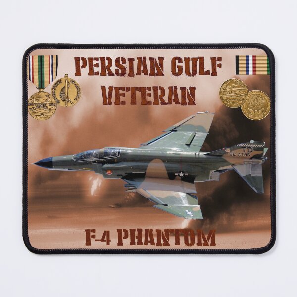 Item preview, F-4 Phantom USAF Gulf War Veteran designed and sold by Mil Merchant.