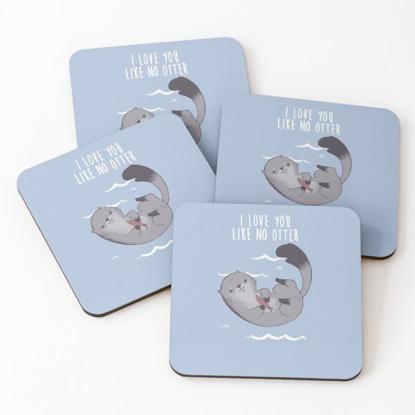 Item preview, i love you like no otter designed and sold by Cypherys.