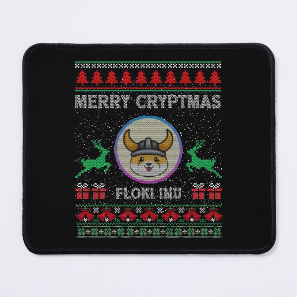 Item preview, Ugly Sweater Floki Inu Coin Merry Cryptmas Christmas Crypto Token Floki Army Cryptocurrency Blockchain Wallet designed and sold by AriellaGross.