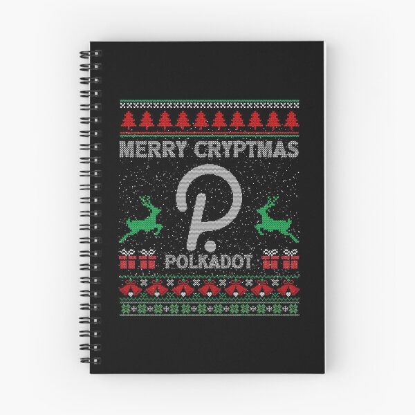 Item preview, Ugly Sweater Polkadot DOT Coin Merry Cryptmas Christmas Crypto Token Cryptocurrency Blockchain Wallet designed and sold by AriellaGross.