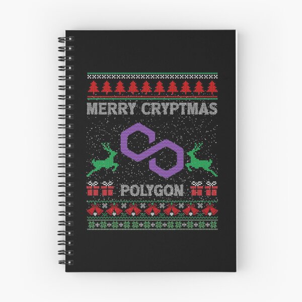 Item preview, Ugly Sweater Polygon Matic Coin Merry Cryptmas Christmas Crypto Token Cryptocurrency Blockchain Wallet designed and sold by AriellaGross.
