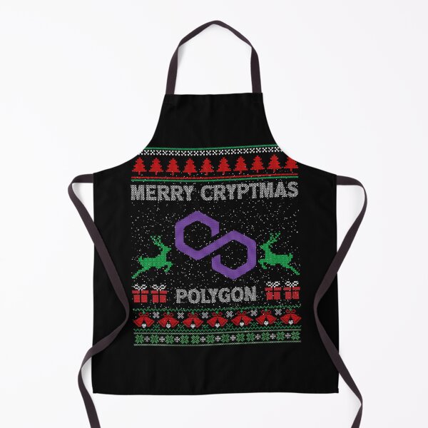 Item preview, Ugly Sweater Polygon Matic Coin Merry Cryptmas Christmas Crypto Token Cryptocurrency Blockchain Wallet designed and sold by AriellaGross.