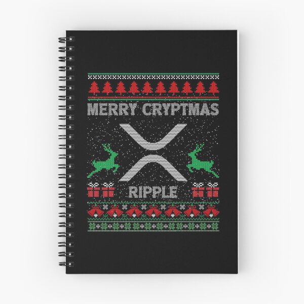 Item preview, Ugly Sweater Ripple XRP Coin Merry Cryptmas Christmas Crypto Token Cryptocurrency Blockchain Wallet designed and sold by AriellaGross.