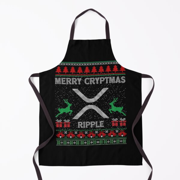 Item preview, Ugly Sweater Ripple XRP Coin Merry Cryptmas Christmas Crypto Token Cryptocurrency Blockchain Wallet designed and sold by AriellaGross.