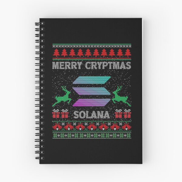 Item preview, Ugly Sweater Solana Coin SOL Merry Cryptmas Christmas Crypto Token Blockchain Cryptocurrency Wallet designed and sold by AriellaGross.