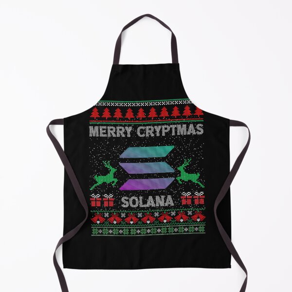 Item preview, Ugly Sweater Solana Coin SOL Merry Cryptmas Christmas Crypto Token Blockchain Cryptocurrency Wallet designed and sold by AriellaGross.