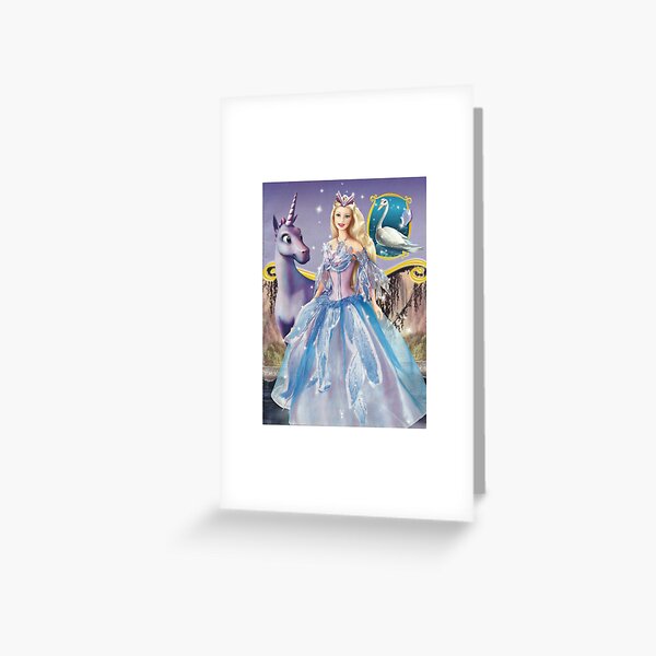 Swan lake Greeting Card