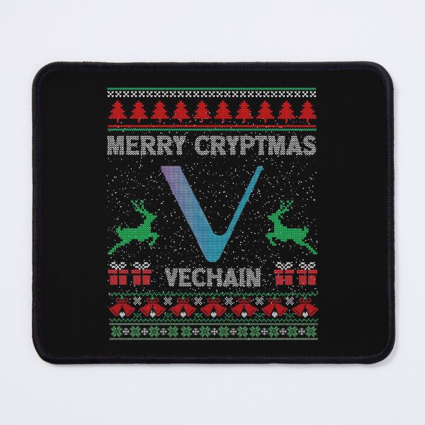 Item preview, Ugly Sweater Vechain VET Coin Merry Cryptmas Christmas Crypto Token Cryptocurrency Blockchain Wallet designed and sold by AriellaGross.