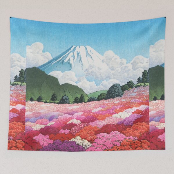 Item preview, Scenery of the Mountain Villa Kenan in Moto-Hakone by Kawase Hasui designed and sold by Takeda-art.