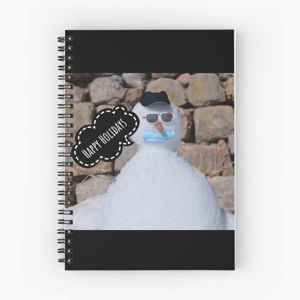 Item preview, Happy Holidays Meme with a Snowman designed and sold by DanaLauraPhoto.