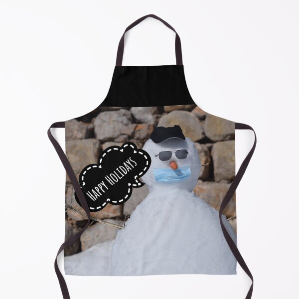 Item preview, Happy Holidays Meme with a Snowman designed and sold by DanaLauraPhoto.