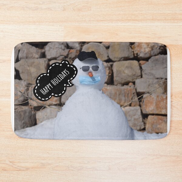 Item preview, Happy Holidays Meme with a Snowman designed and sold by DanaLauraPhoto.
