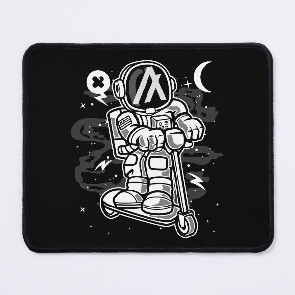 Item preview, Astronaut Scooter Algorand ALGO Coin To The Moon Crypto Token Blockchain Cryptocurrency Wallet designed and sold by JaxonBrown.