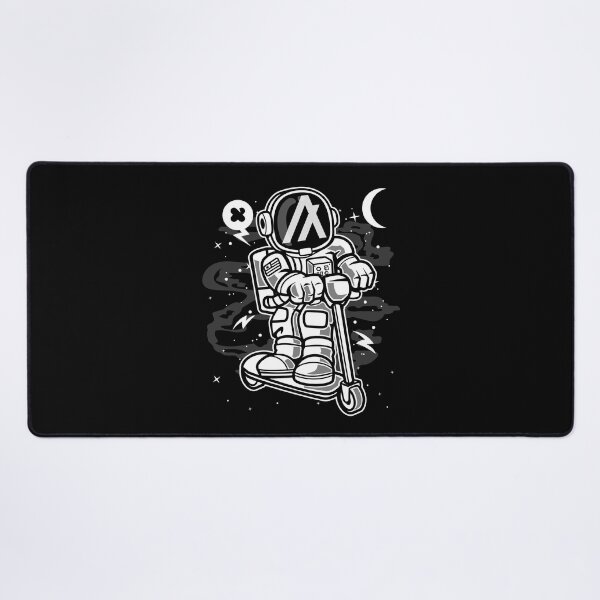 Item preview, Astronaut Scooter Algorand ALGO Coin To The Moon Crypto Token Blockchain Cryptocurrency Wallet designed and sold by JaxonBrown.