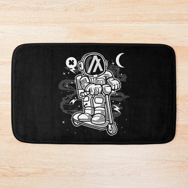 Item preview, Astronaut Scooter Algorand ALGO Coin To The Moon Crypto Token Blockchain Cryptocurrency Wallet designed and sold by JaxonBrown.