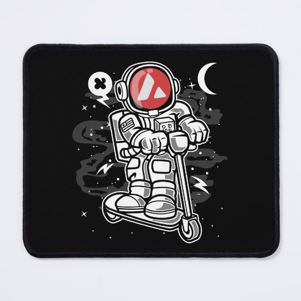 Item preview, Astronaut Scooter Avalanche Avax Coin To The Moon Crypto Token Blockchain Cryptocurrency Wallet designed and sold by JaxonBrown.
