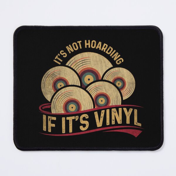 Item preview, Vinyl Records Collector Audiophile Geek Retro Music Lover designed and sold by MintaApparel.