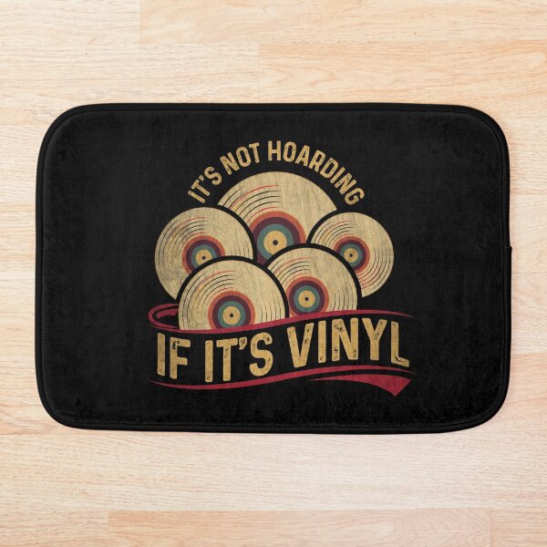 Item preview, Vinyl Records Collector Audiophile Geek Retro Music Lover designed and sold by MintaApparel.