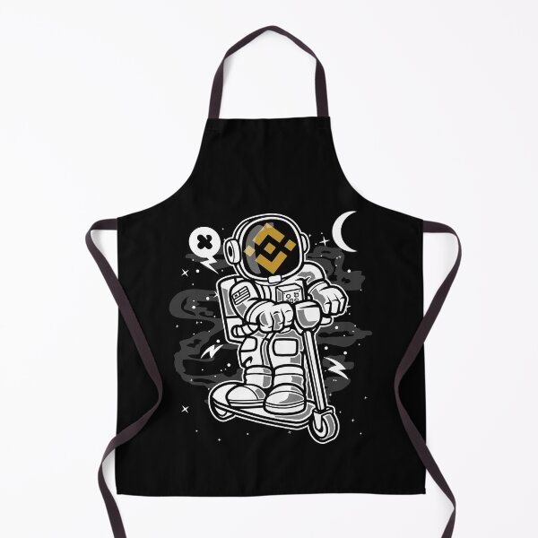 Item preview, Astronaut Scooter Binance BNB Coin To The Moon Crypto Token Blockchain Cryptocurrency Wallet designed and sold by JaxonBrown.