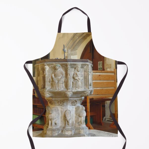 Item preview, The Font, St Bartholomew's, Orford, Suffolk designed and sold by wiggyofipswich.