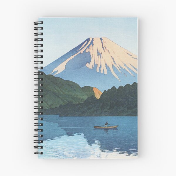 Item preview, Ashino Lake at Hakone by Kawase Hasui designed and sold by Takeda-art.