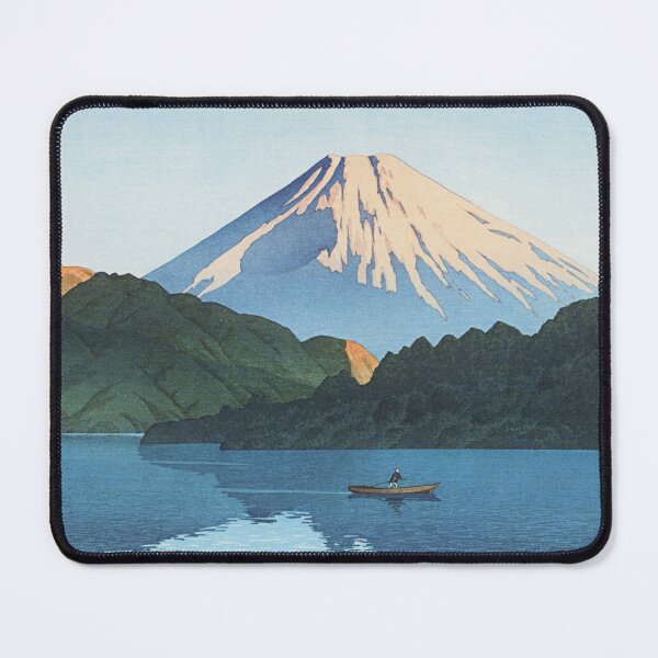 Item preview, Ashino Lake at Hakone by Kawase Hasui designed and sold by Takeda-art.