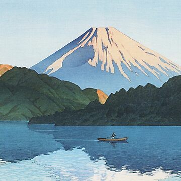 "Ashino Lake at Hakone by Kawase Hasui" Poster for Sale by Takeda-art