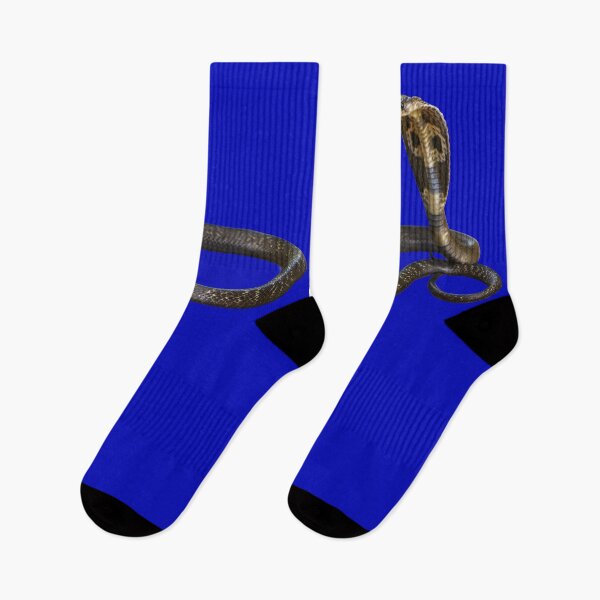 Item preview, Blue Snake Keeper Socks designed and sold by deanworld.