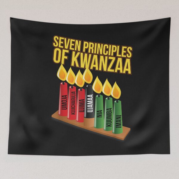 Item preview, Seven Principles of Kwanzaa T-Shirt designed and sold by Francois-Lemann.