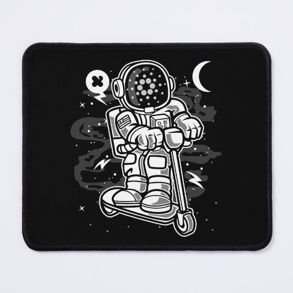 Item preview, Astronaut Scooter Cardano ADA Coin To The Moon Crypto Token Blockchain Cryptocurrency Wallet designed and sold by JaxonBrown.