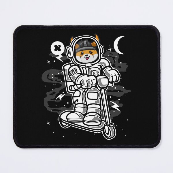 Item preview, Astronaut Scooter Floki Inu Coin To The Moon Floki Army Crypto Token Blockchain Cryptocurrency Wallet designed and sold by JaxonBrown.