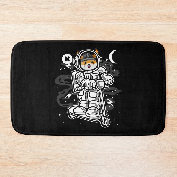 Item preview, Astronaut Scooter Floki Inu Coin To The Moon Floki Army Crypto Token Blockchain Cryptocurrency Wallet designed and sold by JaxonBrown.