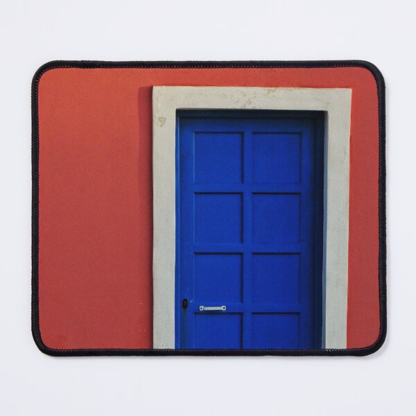 Item preview, The Blue Door Corfu Greece designed and sold by nickbrayimages.