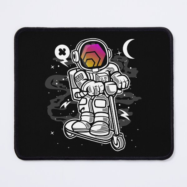 Item preview, Astronaut Scooter HEX Coin To The Moon HEX Crypto Token Blockchain Cryptocurrency Wallet designed and sold by JaxonBrown.