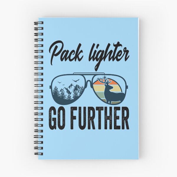 Item preview, Pack lighter, go further-hiking. designed and sold by DesignedBySnip.