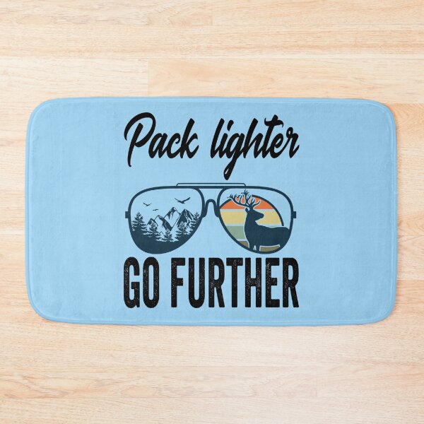 Item preview, Pack lighter, go further-hiking. designed and sold by DesignedBySnip.