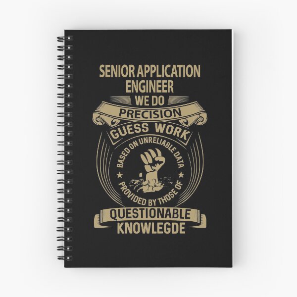 Item preview, Senior Application Engineer T Shirt - We Do Precision Job Gift Item Tee designed and sold by natalinedk.
