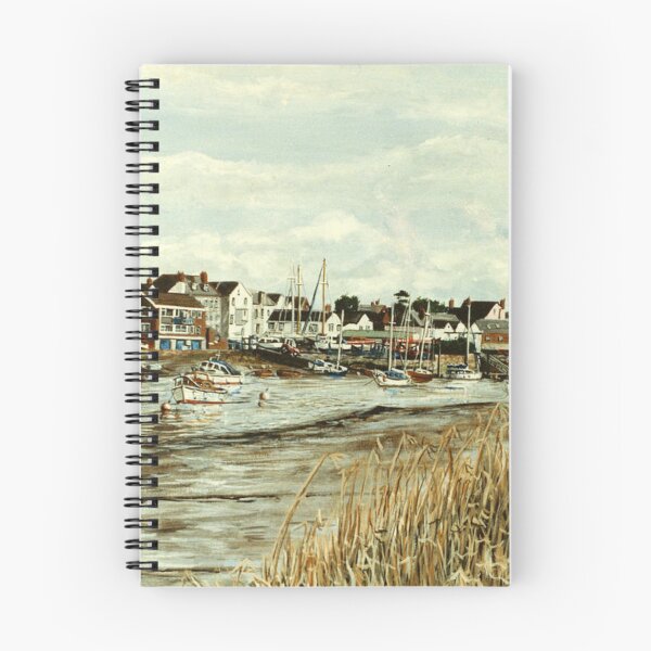 Item preview, TOPSHAM, DEVON, VIEWED FROM THE RIVER EXE. designed and sold by Mackenzie Moulton International Artist .